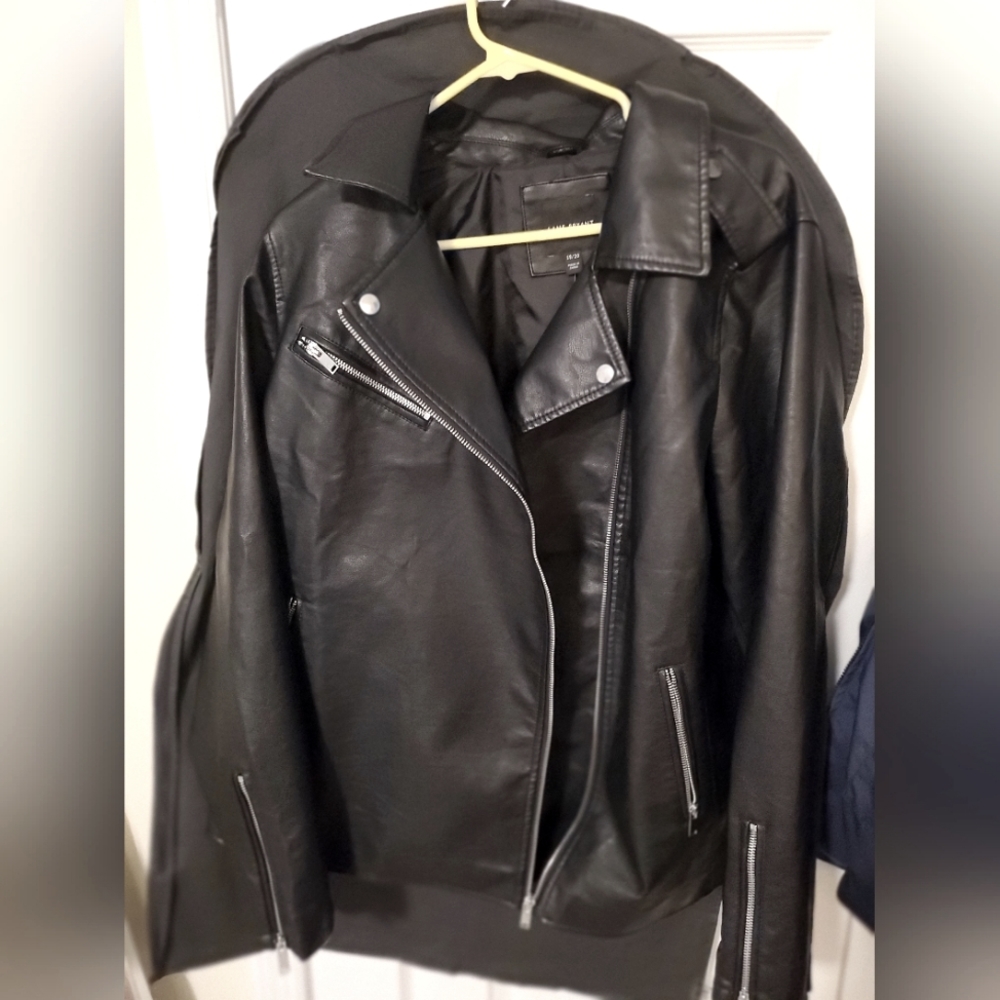 Faux Leather Jacket